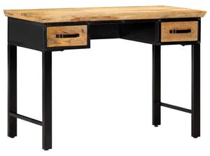 Písací stôl 110x50x76 cm masívne mangovníkové drevo