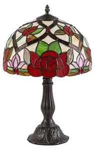 Brilagi - Tiffany vitrážová stolná lampa GARLAN 1xE27/40W/230V