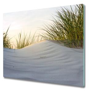 Sklenená doska na krájanie Pobrežné duny 60x52 cm