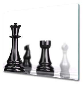Sklenená doska na krájanie Chess kus 60x52 cm