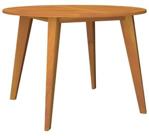 Záhradný stôl Ø110x75 cm masívne akáciové drevo