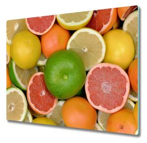 Sklenená doska na krájanie Citrusové ovocie 60x52 cm