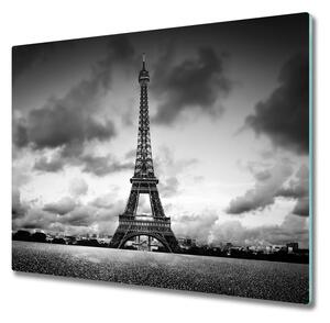 Sklenená doska na krájanie Eiffelova veža paríž 60x52 cm
