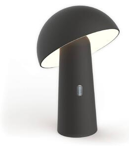 Newgarden Shitake LED lampa na batérie IP44 čierna