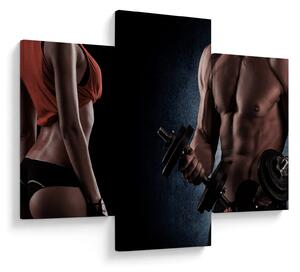 Obraz - Fitness (90x60 cm)