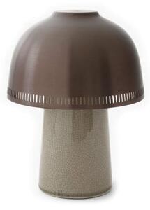 &Tradition Prenosná lampa Raku SH8, Beige Grey & Bronzed 133167A117