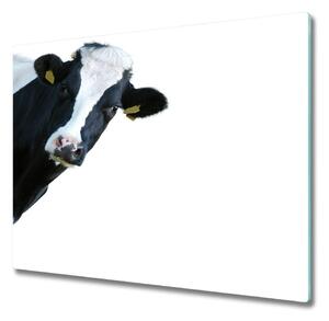 Sklenená doska na krájanie Krava 60x52 cm