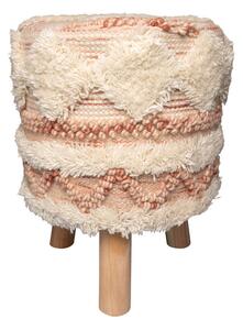TABURETKA, drevo, textil, 38/50/38 cm - Kreslá, Online Only