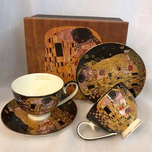 Darčeky.Online Set šálok s podšálkou Gustav Klimt