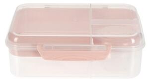 Olovrantový box na obed s miskou na omáčky, 21 cm Farba: Ružová