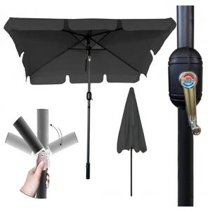 Profitent Slnečník Basic 125x200 tmavosivý
