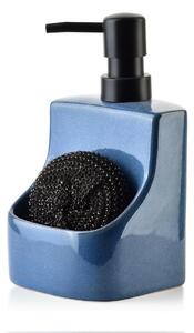 Mondex Dávkovač mydla Sansa Nature, modrá/s čiernymi prvkami, 450 ml
