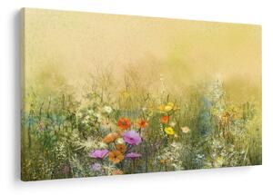Obraz - Maľovaná lúka (90x60 cm)