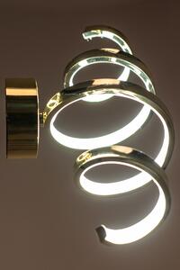 Toolight - LED nástenné svietidlo SPRING APP827-W, zlatá, OSW-09179