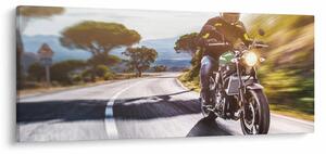 Obraz - Motorkár (120x50 cm)