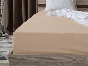 Jersey plachta BASIC béžová 90 x 200 cm
