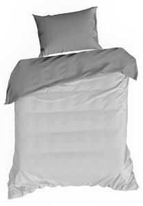 Dekorstudio Posteľné obliečky NOVA3 sivooceľové Rozmer posteľných obliečok: Šírka x Dĺžka: 140x200cm + 1ks 70x80 cm