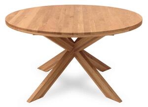 Okrúhly skladací stôl Milan - 1200(1700)x1200x40 mm