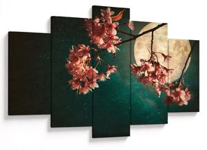 Obraz - Sakura v splne (150x105 cm)