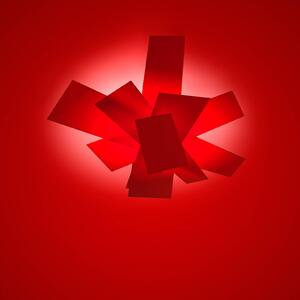 Foscarini Big Bang stropné svietidlo, červená