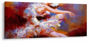 Obraz - Baletka, maľba (120x50 cm)