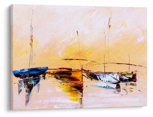 Obraz - Maľba loďou (70x50 cm)