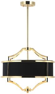 Orlicki Design Stesso stropné svietidlo 4x15 W čierna-zlatá OR84153