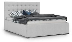 Čalouněná postel PRIMO 140x200 cm Fialová