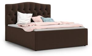 Čalouněná postel RIVA 140x200 cm Fialová