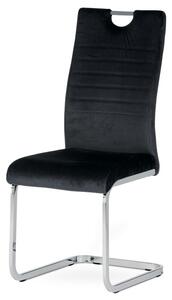 Jedálenská stolička CLEMENTINE čierna