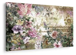 Obraz - Dizajnové kvety (90x60 cm)