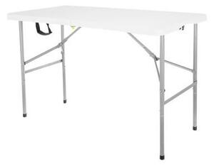 Malatec 9996 Skladací stôl 122 cm biely