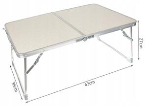 ISO 12175 Skladací stôl 60 cm béžový