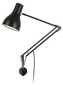 Nástenné Svietidlo Anglepoise, Type 75, Čierna, Obývacia izba, Hliník, Dizajnový