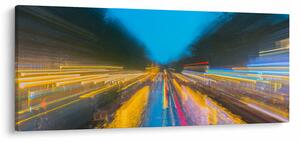 Obraz - Maľba abstrakcie (120x50 cm)