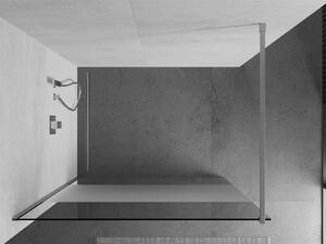 Mexen Kioto sprchová zástena, 90x200 cm, 8 mm, chrómový profil, sklo číre-námraza, 800-090-101-01-35
