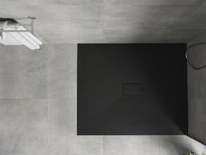 Mexen Hugo, SMC obdĺžniková sprchová vanička 120 x 100 cm, čierna matná, 42701012