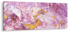 Obraz - Ružová abstrakcia (120x50 cm)