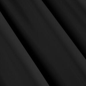 Čierny zatemňovací záves na krúžkoch LOGAN 140x175 cm