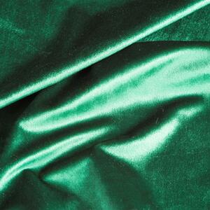 Zelený zamatový záves SAMANTA 140x250 cm
