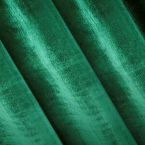 Dekorstudio Dekoračný záves SAMANTA na riasiacu pásku - zelený Rozmer závesu: 140x300cm