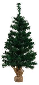 LIVARNO home Umelý vianočný stromček v jutovom vrecku (zelená) (100355204)