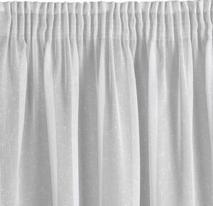 Biela záclona na páske ANGELA 400x145 cm