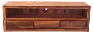 Drevený tv stolík z masívu palisander 160x50x45