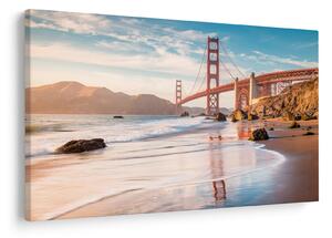 Obraz - Golden Gate Bridge (90x60 cm)