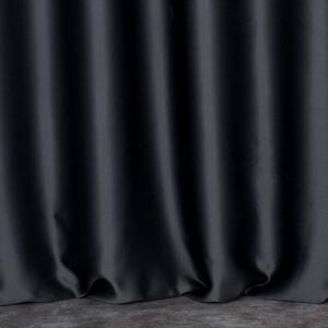 Dekorstudio Dekoračný záves GINKO v čiernej farbe Varianta: Výška závesu: 250 cm