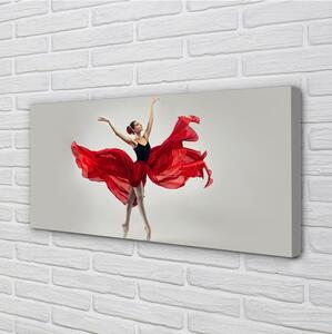 Obraz canvas balerína žena 125x50 cm