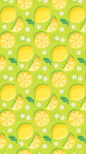 Plážová osuška LEMONS 100x180 cm zelená, 100% mikrovlákno