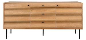 Nízka komoda v dekore duba v prírodnej farbe 150x74 cm Kyoto – House Nordic