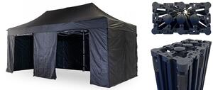 Nožnicový párty stan 3x6 m TENTino BH EXTREME ALL IN BLACK